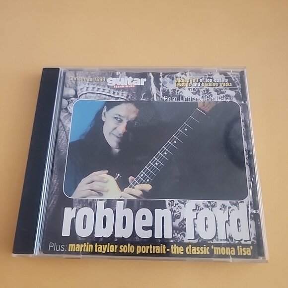 Guitar Techniques Christmas 1999-Audio CD-Robben Ford-w/Tablature - Picture 1 of 4